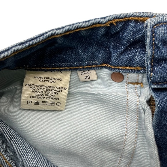 Doen High Rise Blue Jeans - Picture 7 of 12